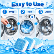Pack of 12 Washing Machine Cleaning Tablets