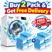 Pack of 12 Washing Machine Cleaning Tablets