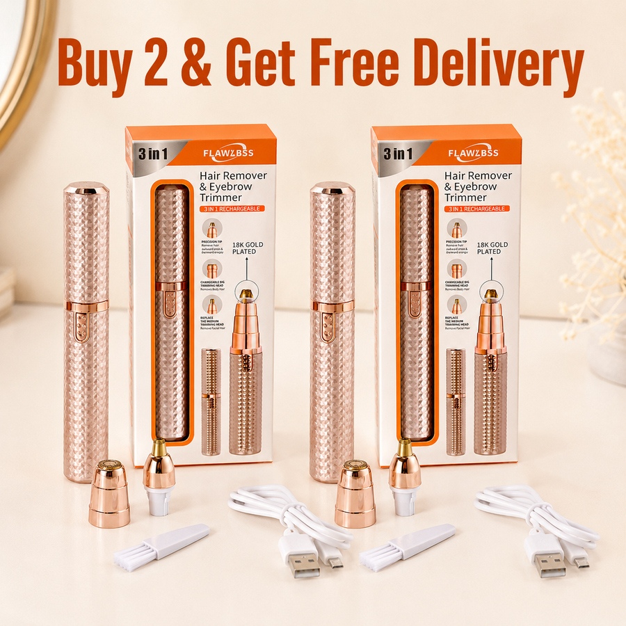 Flawless Hair Remover 3in1